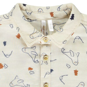 Chemise imprimé fantaisie phoque pour bébé garçon 