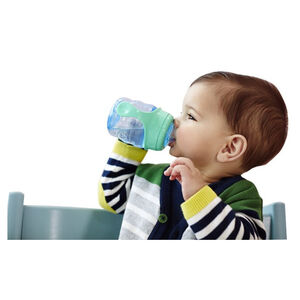 Tasse anti-fuites d'apprentissage +6m 200ml - Vert/Bleu 
