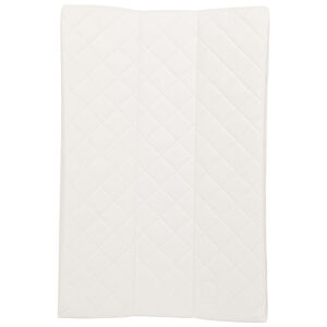 Matelas à langer effet matelassé 67 x 44 cm blanc 