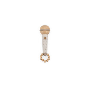 MUSIQUE MICROPHONE EN BOIS - NOUGAT 