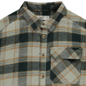 Chemise manches longues à carreaux pour garçon  