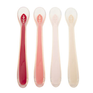 Lot de 4 cuillères en silicone Yummix - Rose 