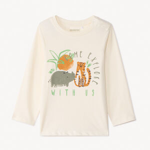 T-shirt manches longues printé pour bébé garçon 