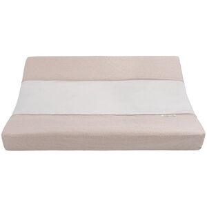 Housse matelas à langer Sparkle - Ivoire/doré mêlé  