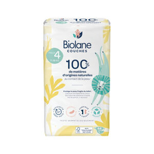 Pack de 44 couches écologiques taille 4 (7 à 18 kg) 