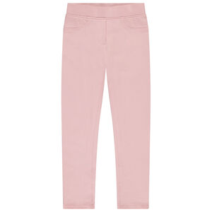Jegging en molleton uni pour fille 