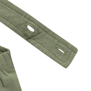 Combishort unie à bretelles ajustables dans le dos pour fille 