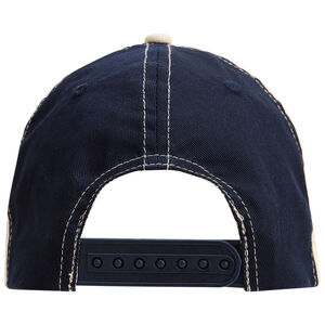 Casquette bicolore à broderie 3D pour garçon 