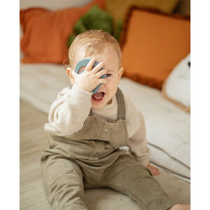 Anneau de dention silicone Lune Bleu  