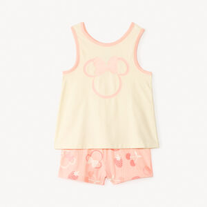 Ensemble 2 pièces courtes Minnie Disney pour bébé fille 