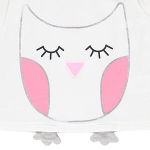 Ensemble de plage print hibou pour enfant fille 