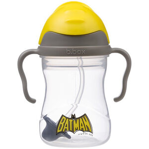 Tasse anti-fuites avec anse et paille  Batman 