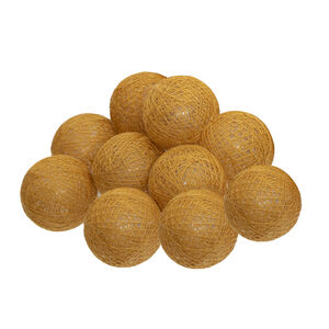 Guirlande lumineuse avec 10 LED - Ocre 