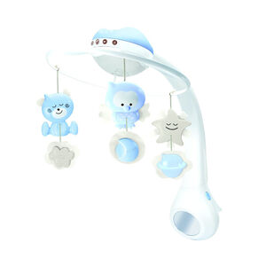 MOBILE 3 IN 1 PROJECTOR MUSICAL MOBILE (BLUE 