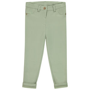 Jegging en molleton uni pour bébé fille 