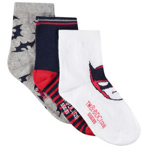 Lot de 3 paires de chaussettes Batman Warner pour garçon 