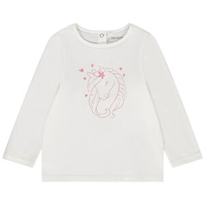 T-shirt manches longues en jersey pour bébé fille 