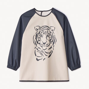 Tablier de peinture fantaisie printé tigre pour garçon 