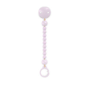 Attache-sucette en silicone Colour Essence mauve 