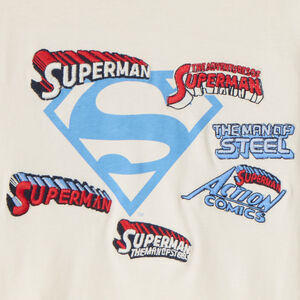 T-shirt manches longues Superman Warner pour garçon Main T-shirt manches longues Superman Warner pour garçon