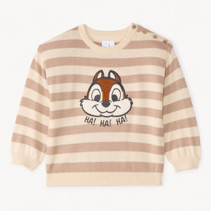 Pull tricot avec broderie Tic et Tac Disney pour bébé garçon 
