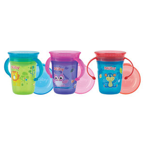 Gobelet magique 360° avec anses 240 ml 6 mois+  