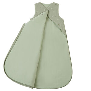 Gigoteuse brodée en double gaze TOG 2 Promenade Bucolique vert 