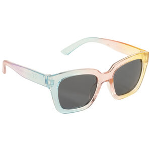 Lunettes de soleil transparentes et multicolores pour fille 