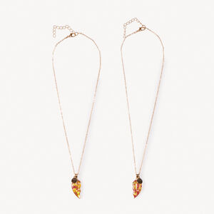 Lot de 2 colliers d’amitié moitié de cœur pour fille 