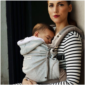 Porte bébé 2-en-1 HoodieCarrier 2 Gris Athlétique 