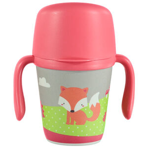 Gobelet d'apprentissage avec bec en bambou - Fox 