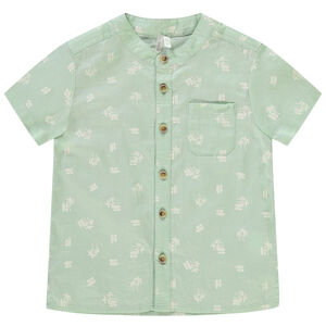 Chemise manches courtes imprimé surf pour bébé garçon 