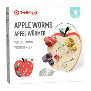Jeu d'activité Vers de pomme 18M+ 