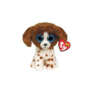 Peluche Beanie Boo's 15 cm - Muddles le chien 