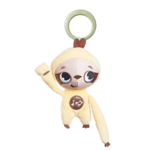 Hochet musical Paresseux avec clip d'attache Boho Chic 