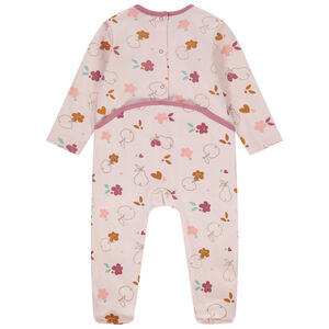 Dors-bien en jersey imprimé fruits pour bébé fille 