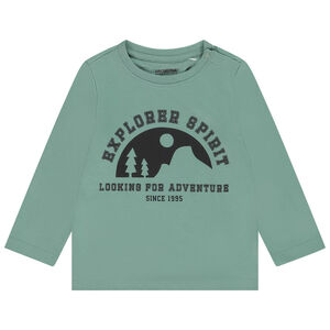 T-shirt manches longues print fantaisie pour bébé garçon 