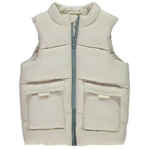 Doudoune sans manches doublée micropolaire pour bébé garçon 