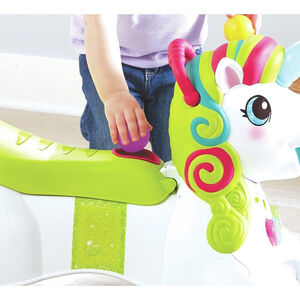 3-in-1 ramasseur de balles et porteur licorne – Sit, Walk & Ride Unicorn 