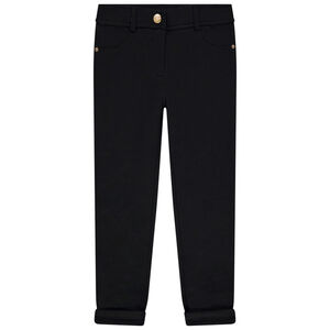 Pantalon en molleton uni pour fille 