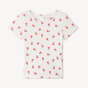 T-shirt manches courtes imprimé pour bébé fille  