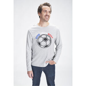 T-shirt homme en jersey print foot  