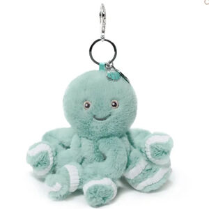 Porte-clé bijou sac à langer Poulpe - Vert menthe 