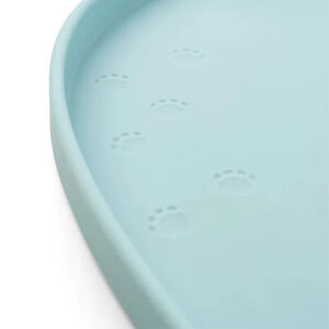 Set de table en silicone à bords hauts Elphee Bleu 