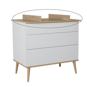 Extension plan à langer pour commode Flow - White  