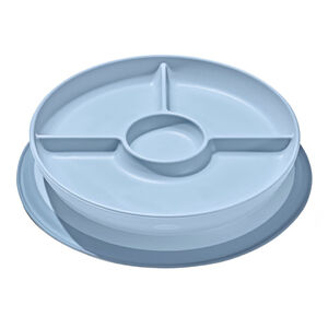 Assiette à ventouse Stick&Stay compartimentée Dusk 
