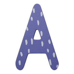 Lettre décorative en bois A 