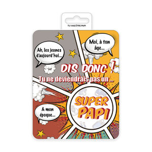 Carte à gratter "Tu vas être papi !" 