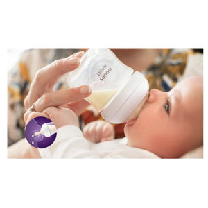 Lot de 2 tétines Natural 3.0 débit moyen 4 trous 3M+ 