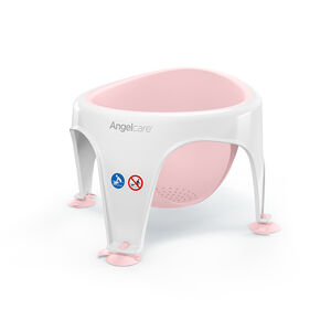 Anneau de bain en plastique doux - Rose 